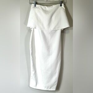 Women’s Off The Shoulder Ivory Dress